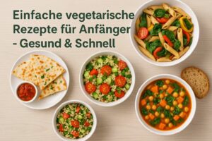 Einfache vegetarische Rezepte für Anfänger