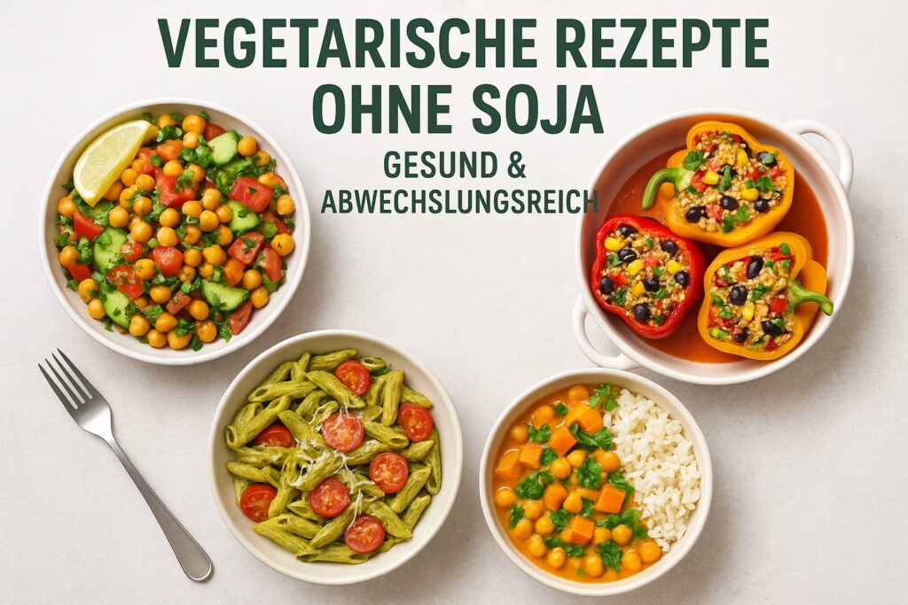 Vegetarische Rezepte ohne Soja