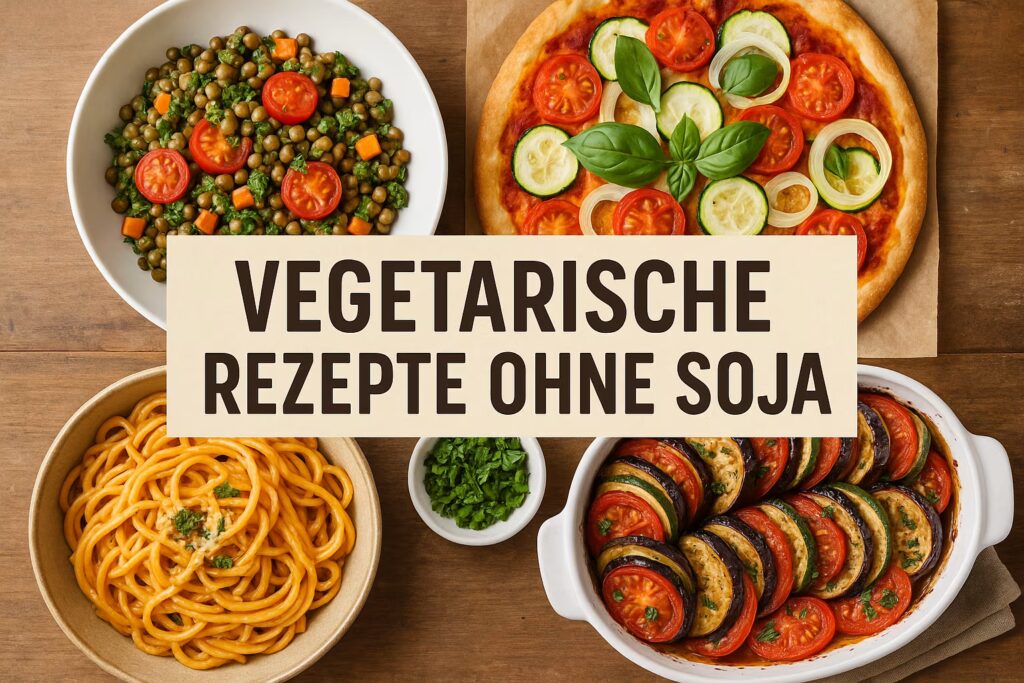 Vegetarische Rezepte ohne Soja